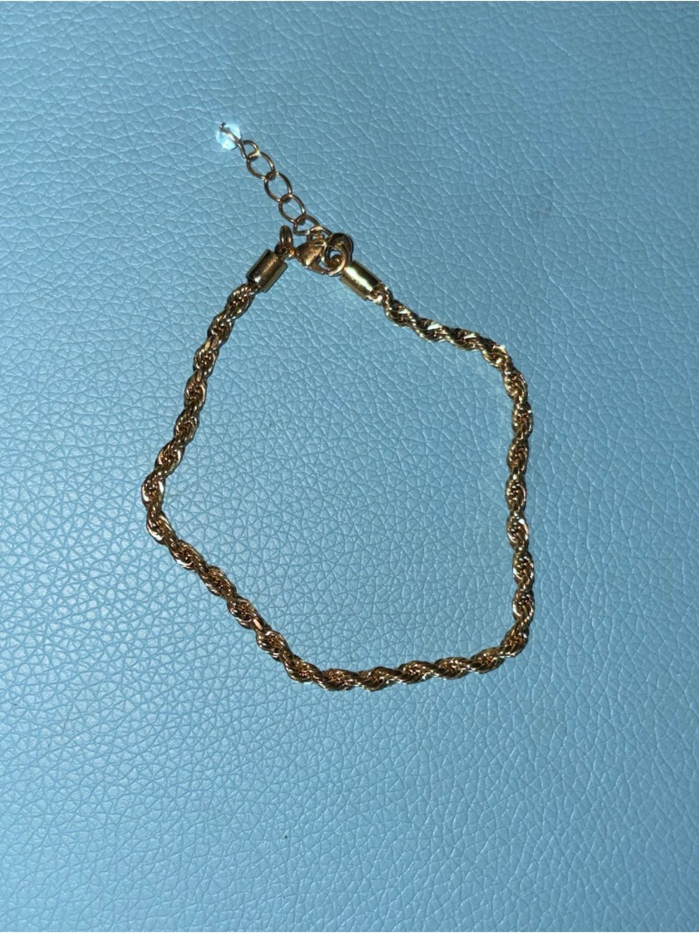 Gold Rope Chain Bracelet - Women Jewelry